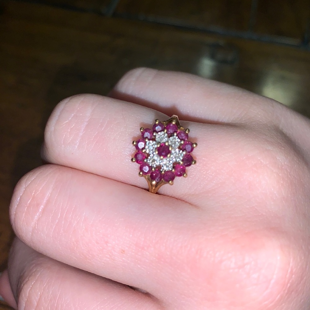 Red Cocktail Ring